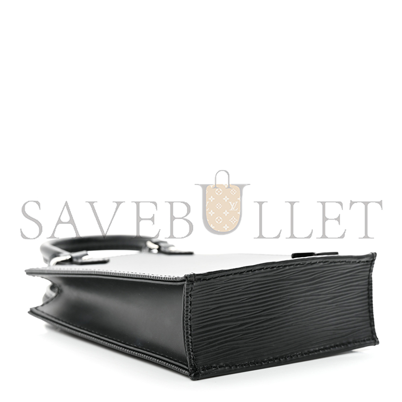 LOUIS VUITTON EPI PETIT SAC PLAT BLACK M69441 (17*14*5.5cm)